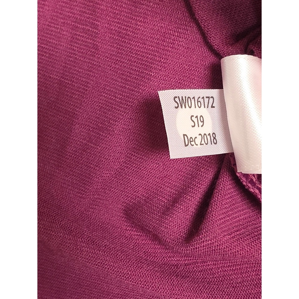 Smartwool Mountain Magpie T-Shirt Merino Sport 150 Small Plum Purple Hiking - Picture 6 of 8